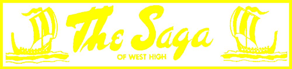 The Saga Of West High newspaper logo.